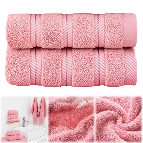 Cozival Cotton Sports Towel, 100% Cotton Bath & Sports Towel - Highly Absorbent, Thick, and Soft for Gym, Travel, Yoga, and Fitness, Gentle for Skin (34X74Cm), Gym Yoga Towel, F