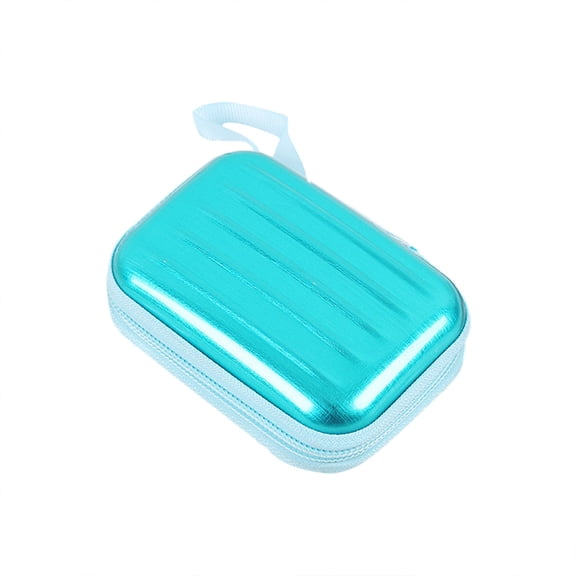 Cozival Creative Tinplate Storage Box - Rectangular Candy/Jewelry Tin with Zipper Closure - Vintage-Style Packaging for Gifts, Travel & Collectibles - Reusable & Decorative, Green