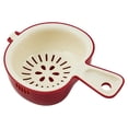 thumbnail image 1 of Cozival Cute Double Layer Colander Strainer Bowl, Detachable Small Plastic Fruit Vegetable Washing Basket with Handle and Hanging Hole, BPA Free Food Grade Berry Strainer for Kitchen（Multicolor）, 1 of 5