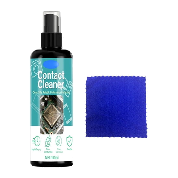Cozival Electronic Contact Cleaner Spray, Fast Drying Precision Circuit Board Cleaner, Safe Multisurface Cleaner for TV Keyboard Laptop Car(100ml)