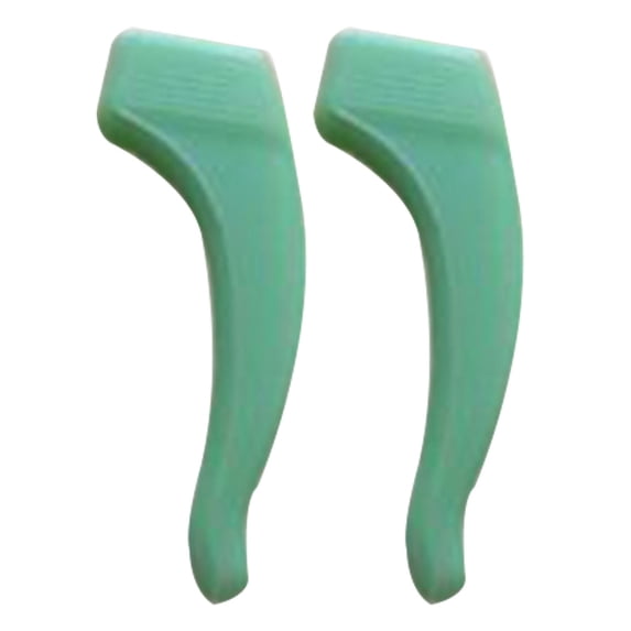 Cozival Eyeglass Ear Grips, 2 Pack Anti-Slip Silicone Glasses Hooks, 12 Colors Available Comfortable Temple Retainers for Sports Sunglasses Reading Glasses, Fits 6-20mm Frames