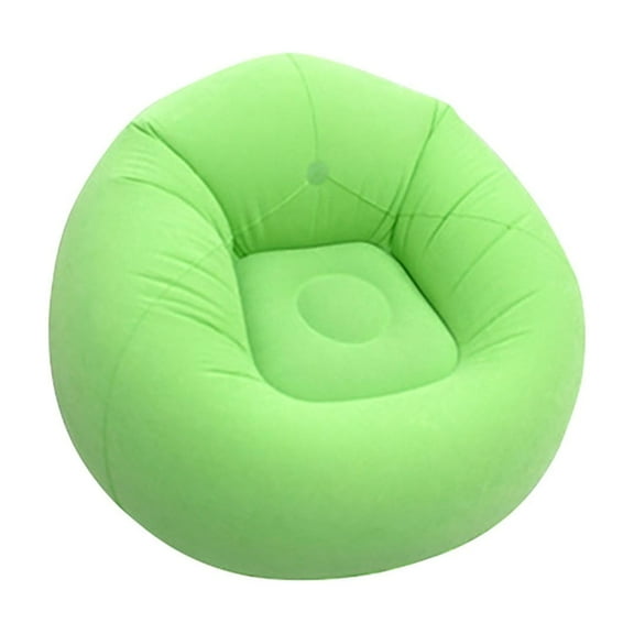 Cozival Inflatable Couch - Lightweight Bag Chair for Adults - Quick Inflation, No Pump Needed, Portable & Compact - Perfect for Camping, Home, Beach, Dorm -Relieves Back Pressure, Green