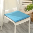 thumbnail image 1 of Cozival Memory Foam Seat Pad, Memory Foam Seat Cushion for Office Chair - 40X40Cm, Pressure Relief for Long Sitting, Comfortable Desk Chair Pad, Pressure Relief Cushion, Sky Blue, 1 of 8