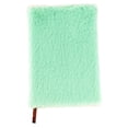 thumbnail image 1 of Cozival Plush Fuzzy Cover Lined Notebook, 160 Pages Journal With Ribbon Bookmark, 8 Color Options, 21X16Cm Soft Diary For Writing Notes And Planning, Cute Stationery Gift, 1 of 5