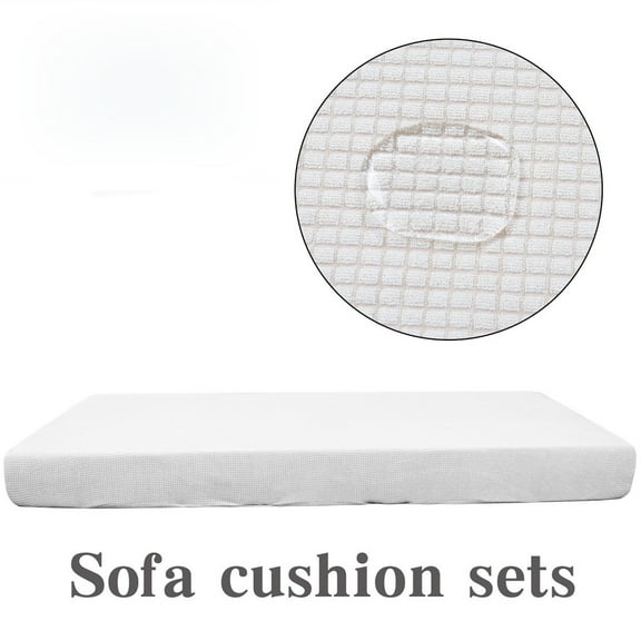 Cozival Sofa Slipcover, Sofa Cushion Cover, Stretchy Slipcover Protector for Couch, Recliner, and Living Room Furniture, Water Resistant and Machine Washable Pad Cover, Stretch Couch Cover, White