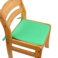 thumbnail image 1 of Cozival Solid Color Sponge Seat Cushion - 40X40Cm Thick Padding for Chairs & Floors - Comfortable for Extended Sitting - Home, Office & Outdoor Versatile Use, Thick Sponge Chair Pad, Green, 1 of 6