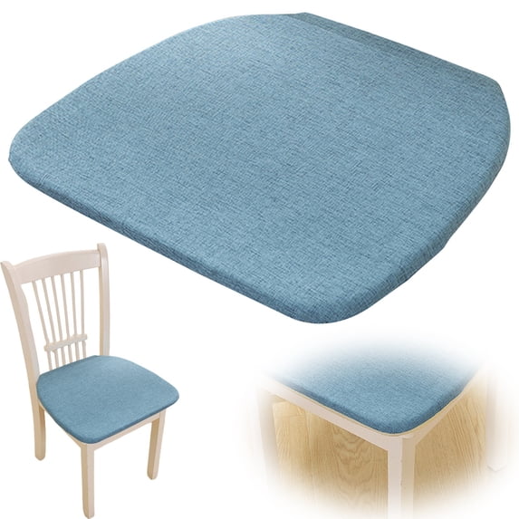 Cozival U-Shaped Seat Cushion, U-Shaped Seat Cushion for Belted Dining Chairs - 2025 New Comfortable Indoor/Outdoor Kitchen & Garden Chair Pad, Belted Chair Pad, Sky Blue