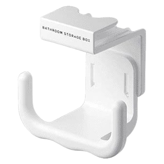Cozival Wall Mount Tissue Box Holder, Slide-In Cabinet Shelf Napkin Paper Organizer, Sturdy ABS Tissue Rack, One-Hand Access Dispenser for Kitchen Bathroom Home