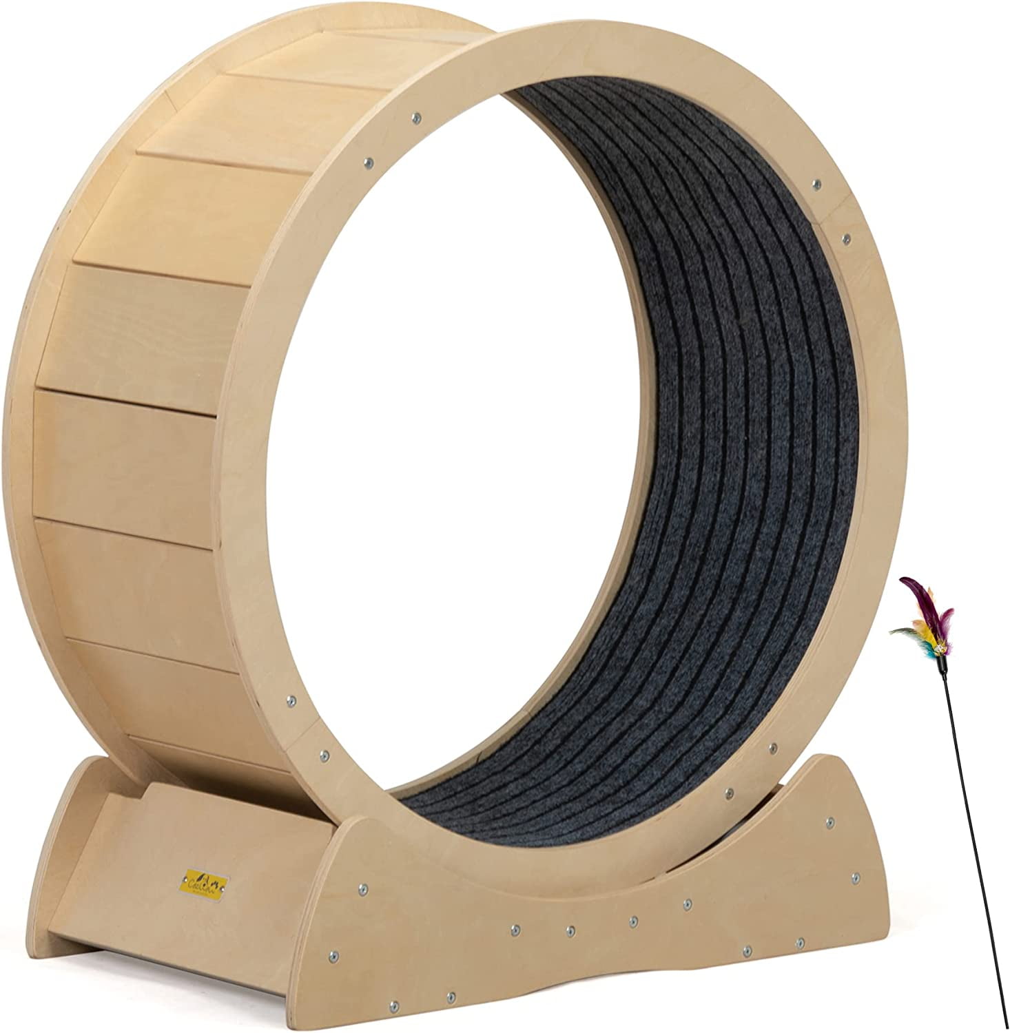 Coziwow Cat Running Wheel Cat Tree Cat Exercise Wheel Cat Tower Cat