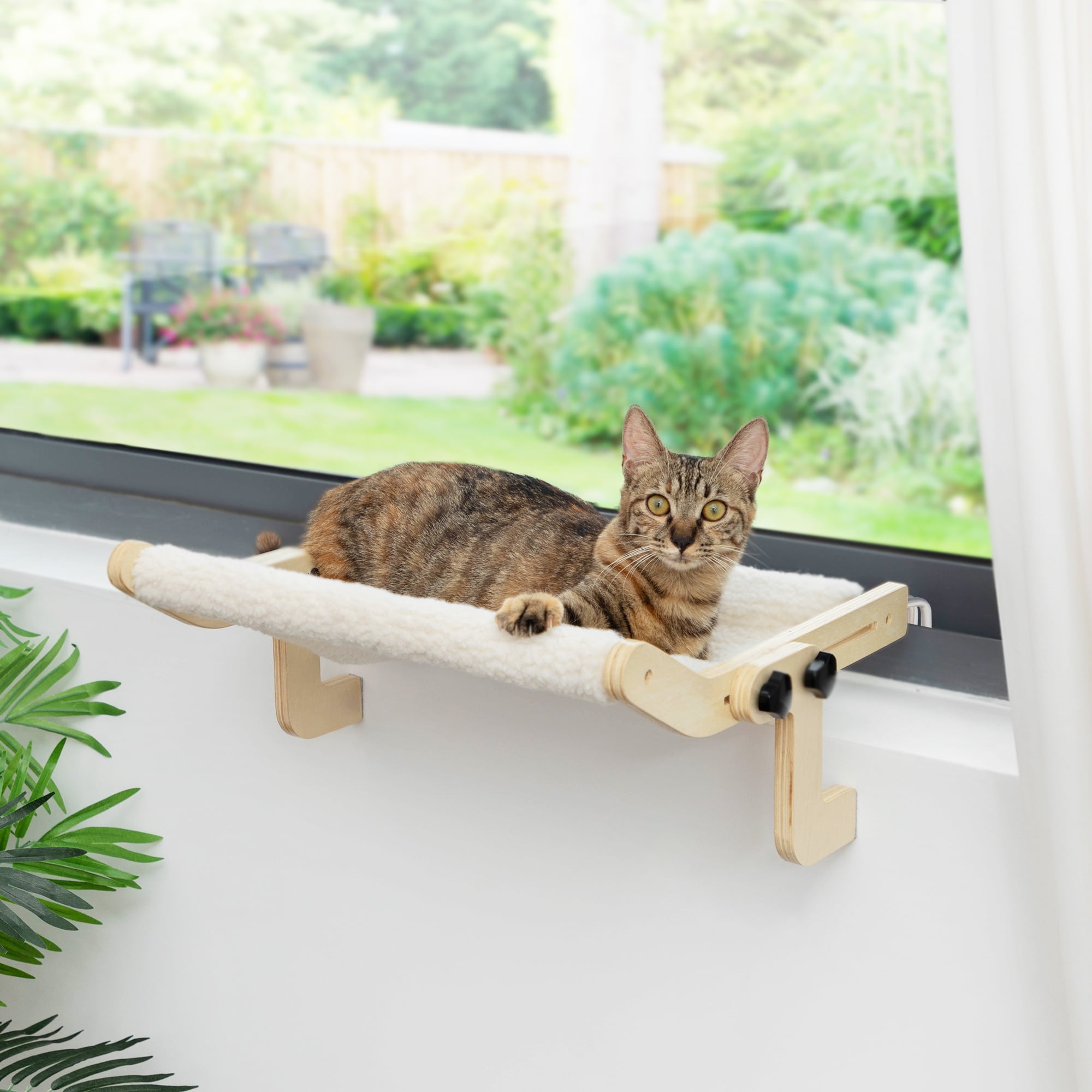 Coziwow Cat Window Perch Hammock Cat Bed Shelve Seat for Window Sill