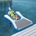 thumbnail image 1 of Coziwow Inflatable Dog Boat Ramp 60" L Dog Pool Ramp, Non-Slip Water Ladder for Dogs up to 242lbs, Suitable for Pool, Lakes, Boats and Docks, 1 of 17