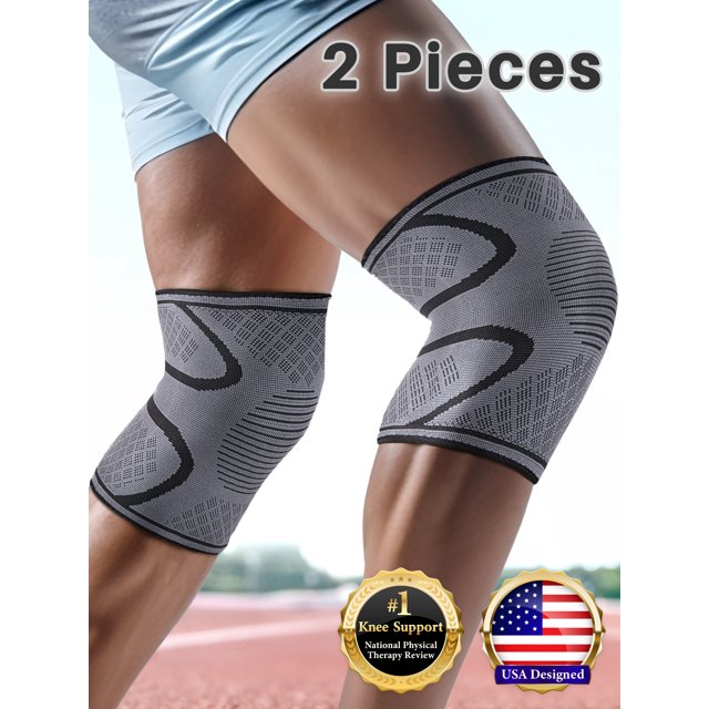 Cozlow Knee Brace for Arthritis & Torn Meniscus Relief (Large, 1820