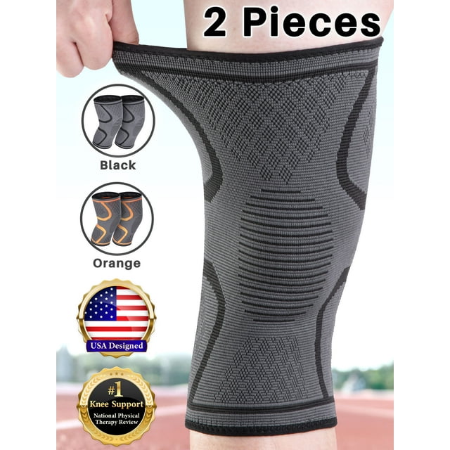Cozlow XL Knee Brace for Arthritis & Torn Meniscus, Compression Sleeves