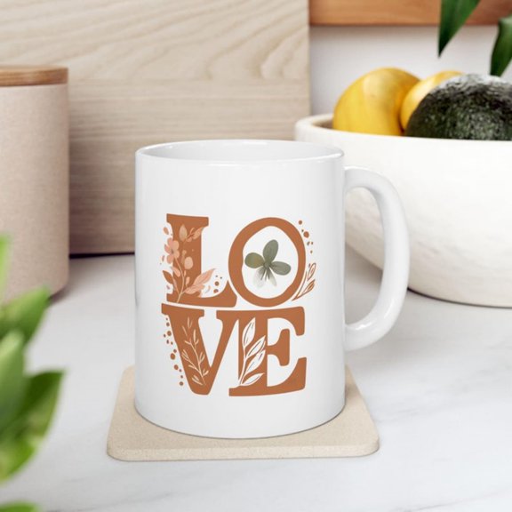 Cozove Floral Ceramic Mug, Perfect Vaine's Day, Gift Coffee Lovers, Cute Home Dr, oz or oz Sizes.jpg