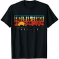 thumbnail image 1 of Cozumel Beach Mexico Vintage Sunset Retro Vacation T-Shirt Black 4X-Large, 1 of 4