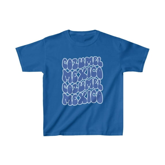 Cozumel Mexico Kids Shirt Gifts Boys Girls Youth Tee Tshirt
