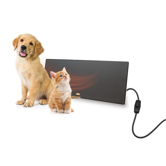 Cozy Animals Safe Pet Space Heater Warmer 150 Watts Great for Elderly Dogs Cats Reptiles Rabbits