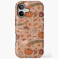 thumbnail image 1 of Cozy Autumn Cute Pattern Fall Compatible Phone Case for iPhone 11–17 Pro Max, 1 of 2