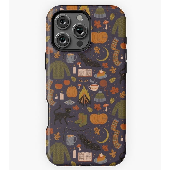 Cozy Autumn Nights Vibe GA083 Phone Case for iPhone 11 to 17 Pro Max