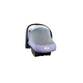 thumbnail image 1 of Cozy Baby's Rhapsody Purple Sun & Bug Infant Car Seat Cover, 1 of 7