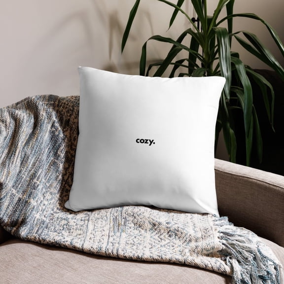 Cozy Basic Pillow (22″×22″)