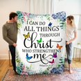 thumbnail image 1 of Cozy Bible Verse Pattern Blanket Soft Warm Plush Flannel Fabric Blankets for Snug Living Room and Bedroom Decor Perfect for Travel and Home Furnishing, 1 of 8