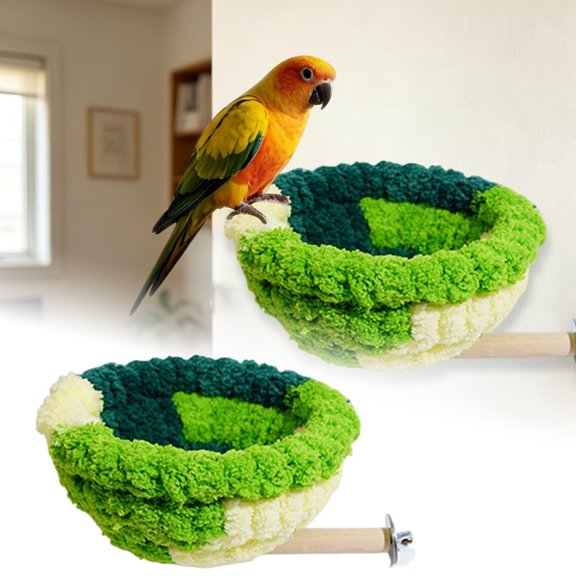 Cozy Bird Bed Soft Hanging Cradle For Small Animals Sleep Warm Indoor Parrot Shelter