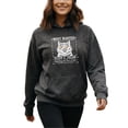 thumbnail image 1 of Cozy Black Cat Hoodie for Women and Men, Unisex Casual Pullover Sweatshirt, Cozy Funny Cat Graphic Top, Everyday Outfit Gift Idea for Cat Lovers and Friends, 1 of 5