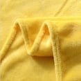 thumbnail image 1 of Cozy Blanket, Plush Flannel Blanket, Warm Solid Throw Rug - Super Soft Microplush Fleece Blanket, Anti-Static Lightweight Bedding for Sofa Couch Bed Living Room, All-Season Warmth Home Decor,Yellow, 1 of 6