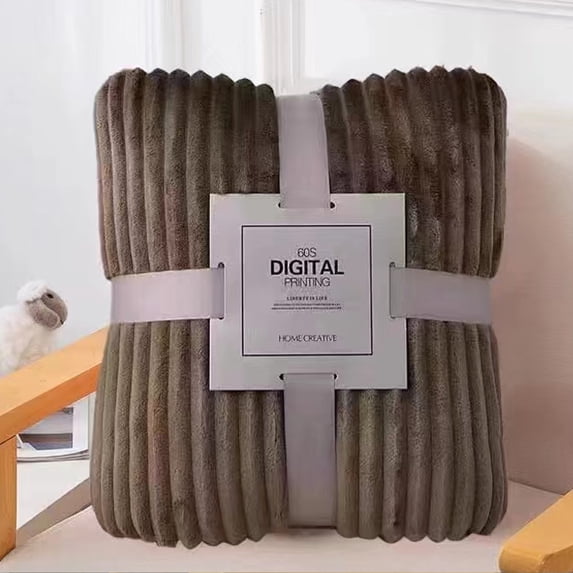 Soft Lightweight Blanket for Hugging Beds - Textile for Sofas and Living Spaces