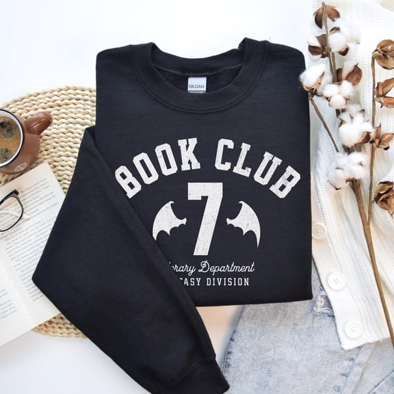Cozy Book Club T-Shirt, Bookish Varsity T-Shirt, Perfect Gift for Readers, Fantasy Reader