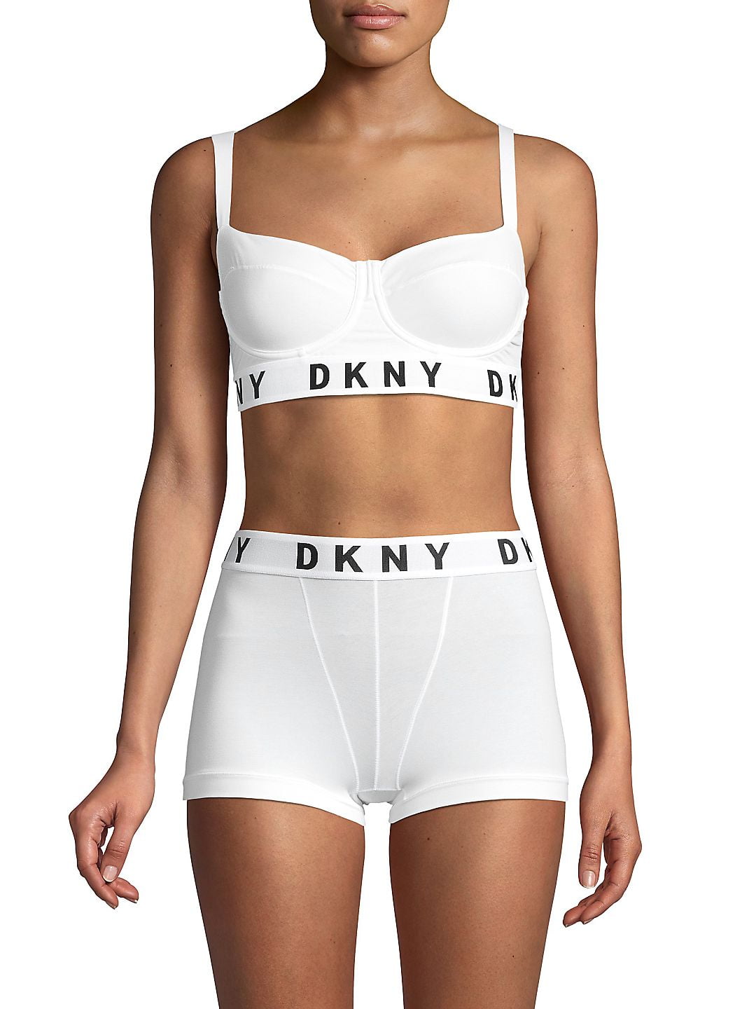 Women's DKNY DK4521 Cozy Boyfriend Underwire Bra Top (Raspberry 32C) 