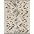 thumbnail image 1 of Cozy Brown 4' x 6' Global Rectangle Area Rug, 1 of 3