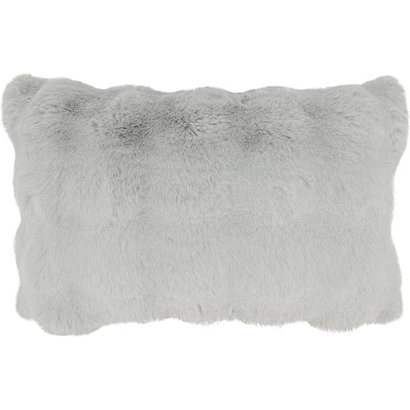 Cozy Bubble Faux Fur Down Filled Pillow
