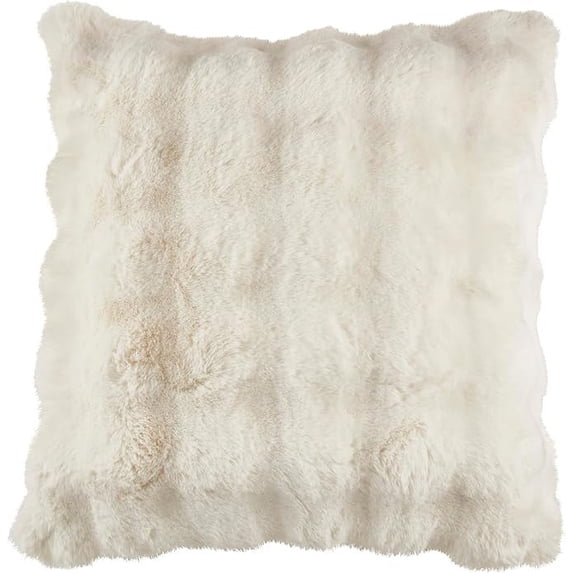 Cozy Bubble Faux Fur Down Filled Pillow