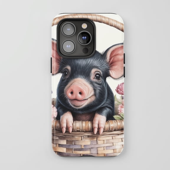 Cozy Camper Van Campfire For All iPhone Series Tough Phone Case Bohemian Outdoor