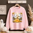 thumbnail image 1 of Cozy Campfire Ghosts Sweatshirt, Fall Halloween Pumpkin Sweater, 1 of 11