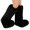 thumbnail image 1 of Cozy Cartoon Bear Paw Slippers for Adults Soft Plush Non-Slip Bottom Perfect for Home and Bedroom, 1 of 4