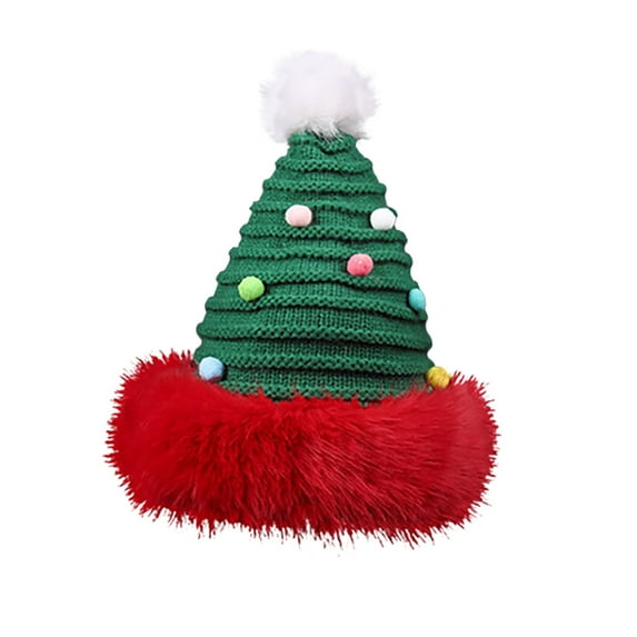 Cozy Christmas Knit Beanie For Women Men Fun Holiday Party Hat Cute Xmas Stocking Cap Soft Yarn Winter Earflap Cap For Family