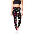 thumbnail image 1 of SATINA Womens Christmas Pants - Buttery Soft Highwaisted Holiday Leggings, Cozy Christmas, One Size, 1 of 7