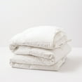 thumbnail image 1 of Cozy Clouds All Season Cotton Twill Down White Full/Queen Comforter, 1 of 3