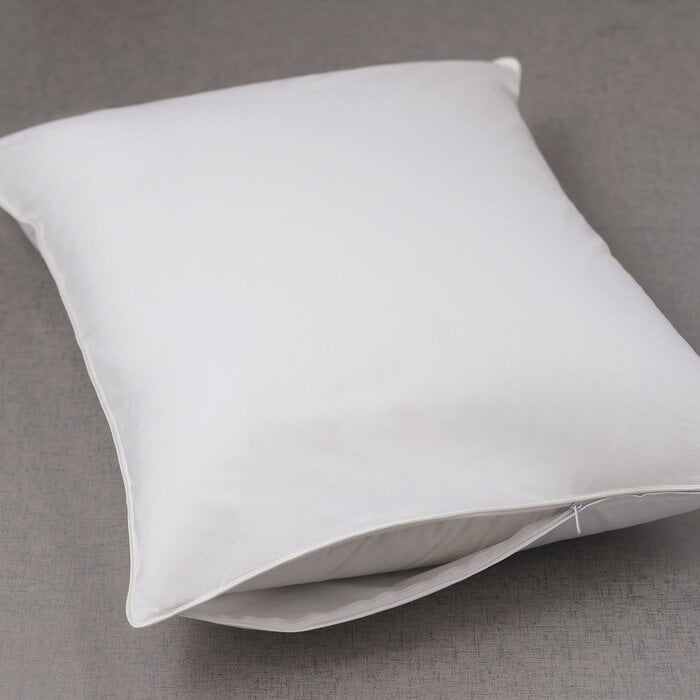 Standard White Cotton Aromatherapy Pillow Protector
