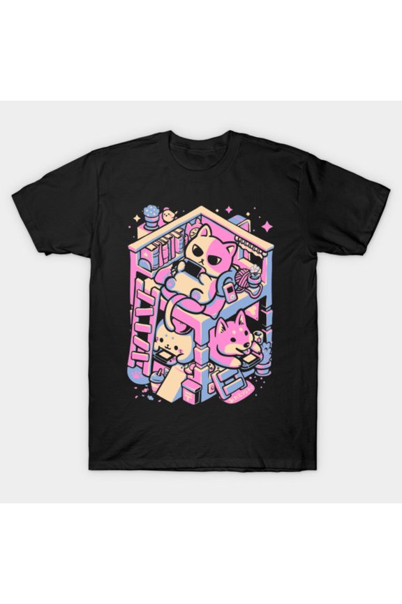 Cozy Co Op Gamer Video Game Multiplayer Team Gear Top Unisex T-Shirt, for men & women, up to size 5XL