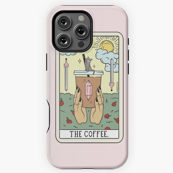 Cozy Coffee Reading Light Phone Case for iPhone 16 15 14 13 12 11 Pro Max M891225