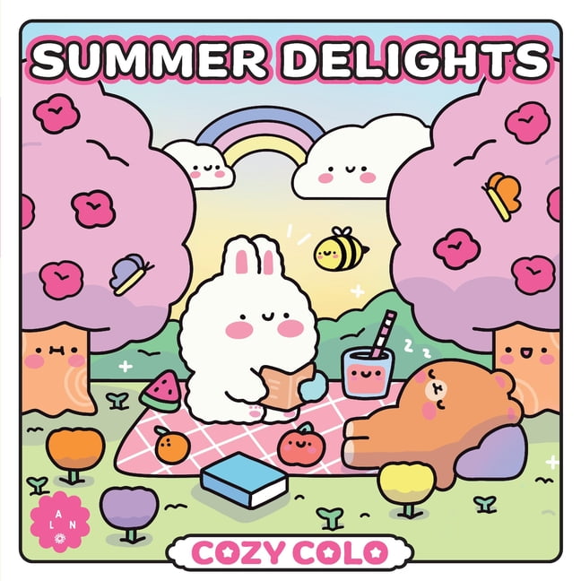 Becky Castaneda Cozy Coloring Cozy Colo: Summer Delights, (Paperback)