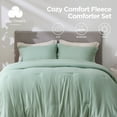thumbnail image 1 of U by Bedsure 2-Piece Twin Comforter Set, Modern, Sage Green, 1 of 6