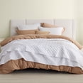 thumbnail image 1 of Cozy Comfort 3 Piece Queen Quilt Bedding Set - Lightweight Spring Quilt - Bedding Coverlets for All Seasons (Includes 1 Quilt, 2 Pillow Shams), 1 of 6