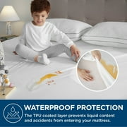 Cozy Comfort Bed Bug Proof Mattress Cover Queen Size, Mattress Protector 100% Waterproof for Bed, Zippered Mattress Encasement Six-Sided 12 inches deep