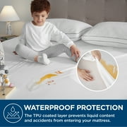 Cozy Comfort Bed Bug Proof Mattress Cover Twin-XL, 100% Waterproof Mattress Protector 12 inch Deep for College Dorm Room Essentials, Zippered