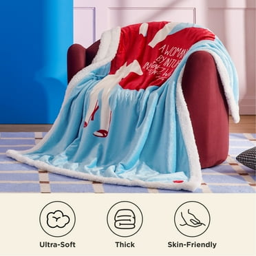 Cozy Comfort Marilyn Monroe Throw Blanket - Sherpa Fleece, 50x60 inches